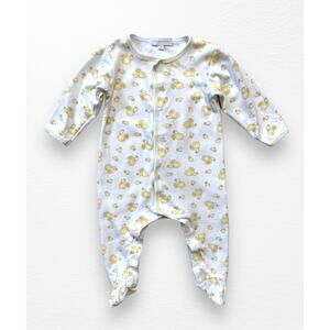 Magnolia Baby Pima Cotton Footed Sleeper, 6 Months